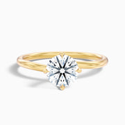 Adrianna Round Solitaire Lab Grown Diamond Ring