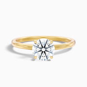 Alanna Round Solitaire Lab Grown Diamond Ring