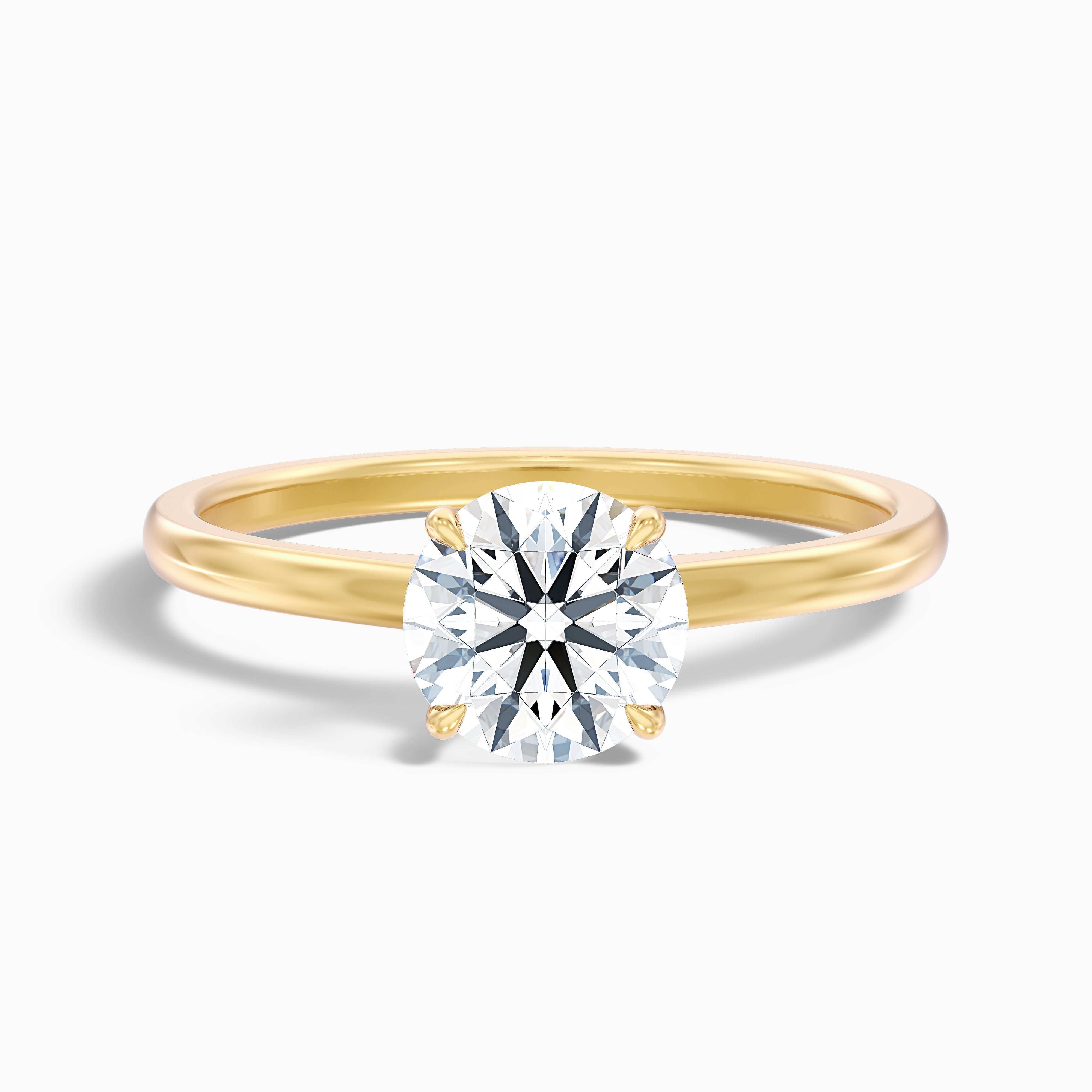 Alanna Round Solitaire Lab Grown Diamond Ring