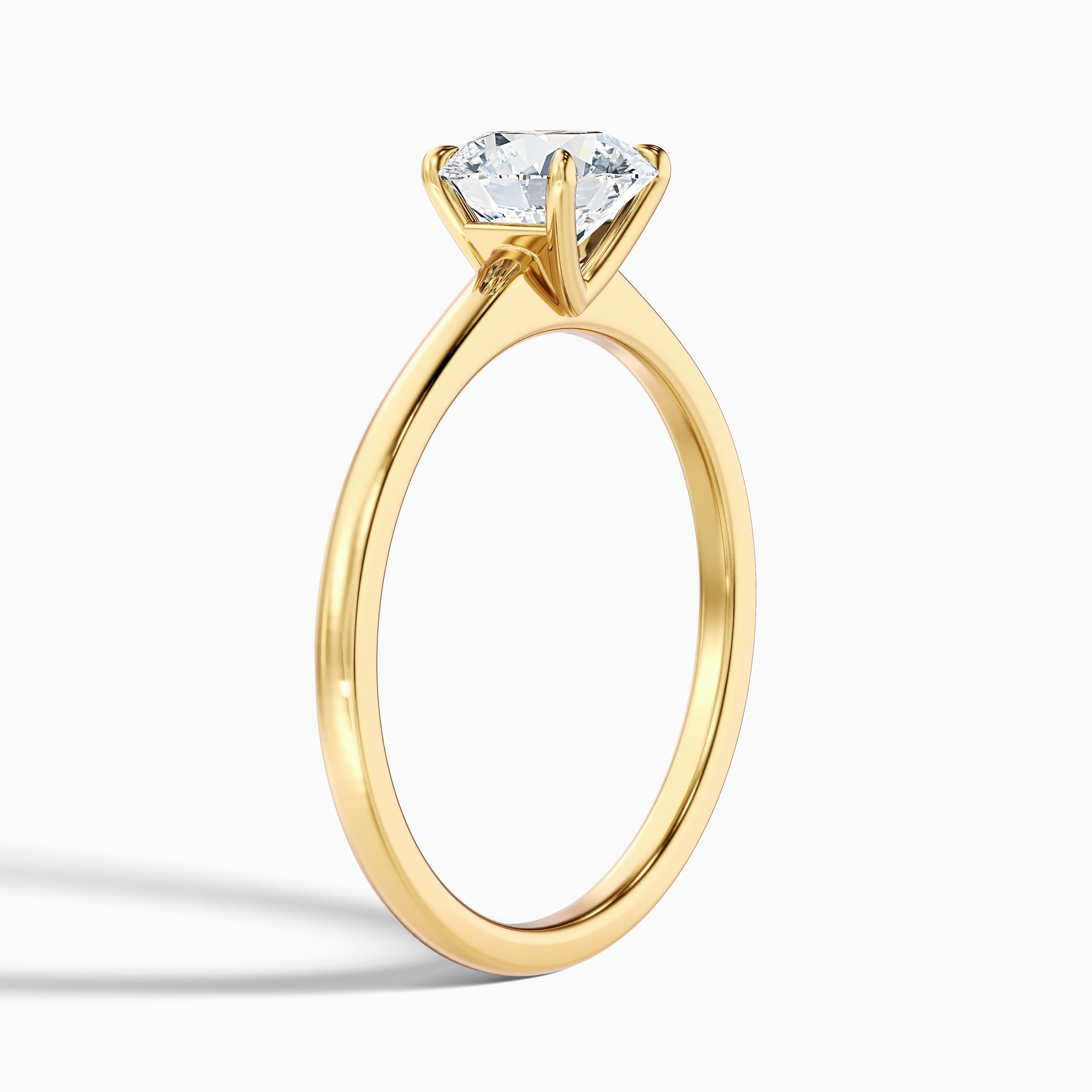 Alanna Round Solitaire Lab Grown Diamond Ring