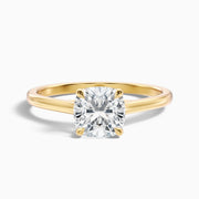 Amalia Cushion Solitaire Lab Grown Diamond Ring
