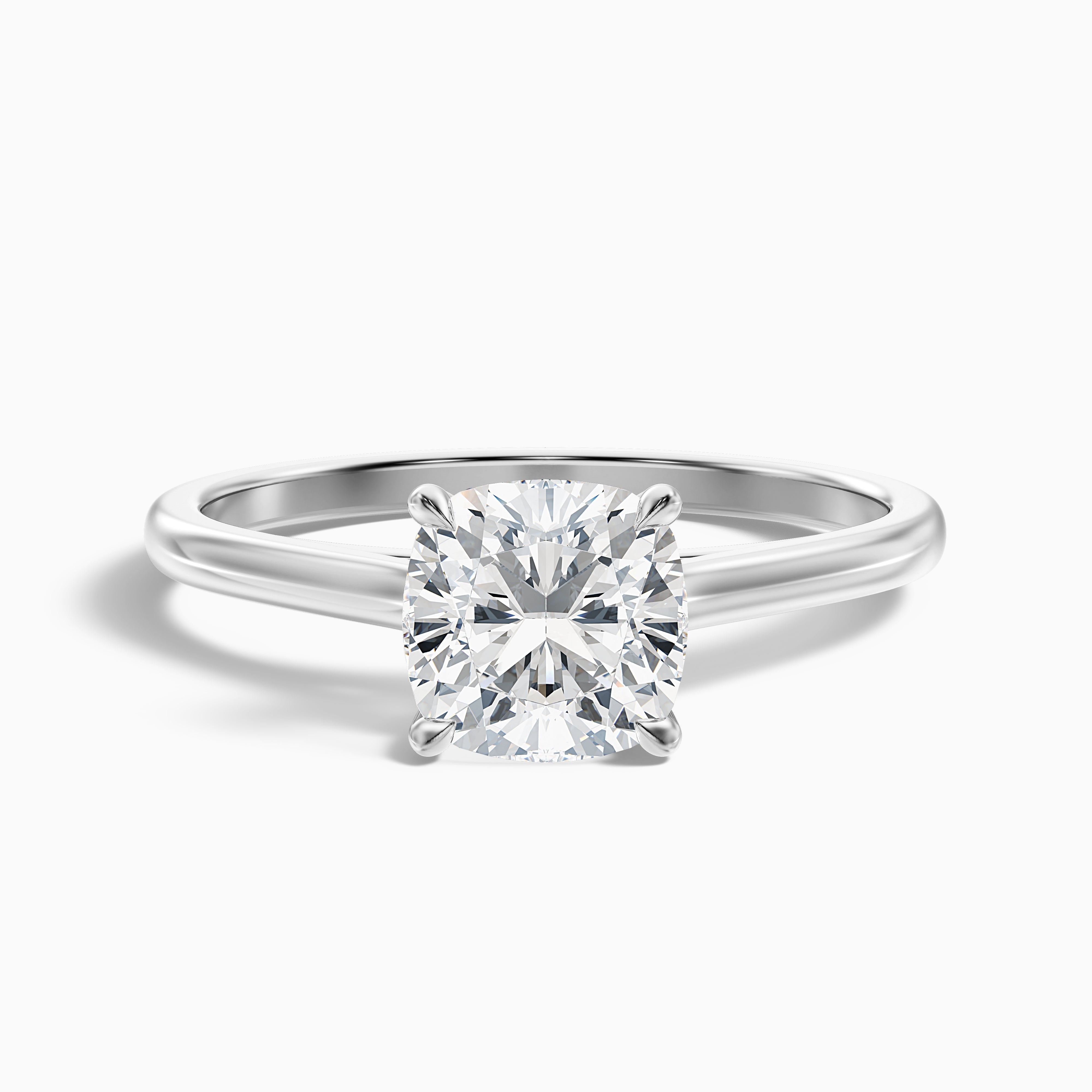 Dakota Cushion Solitaire Lab Grown Diamond Ring