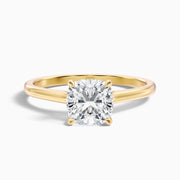 Dakota Cushion Solitaire Lab Grown Diamond Ring