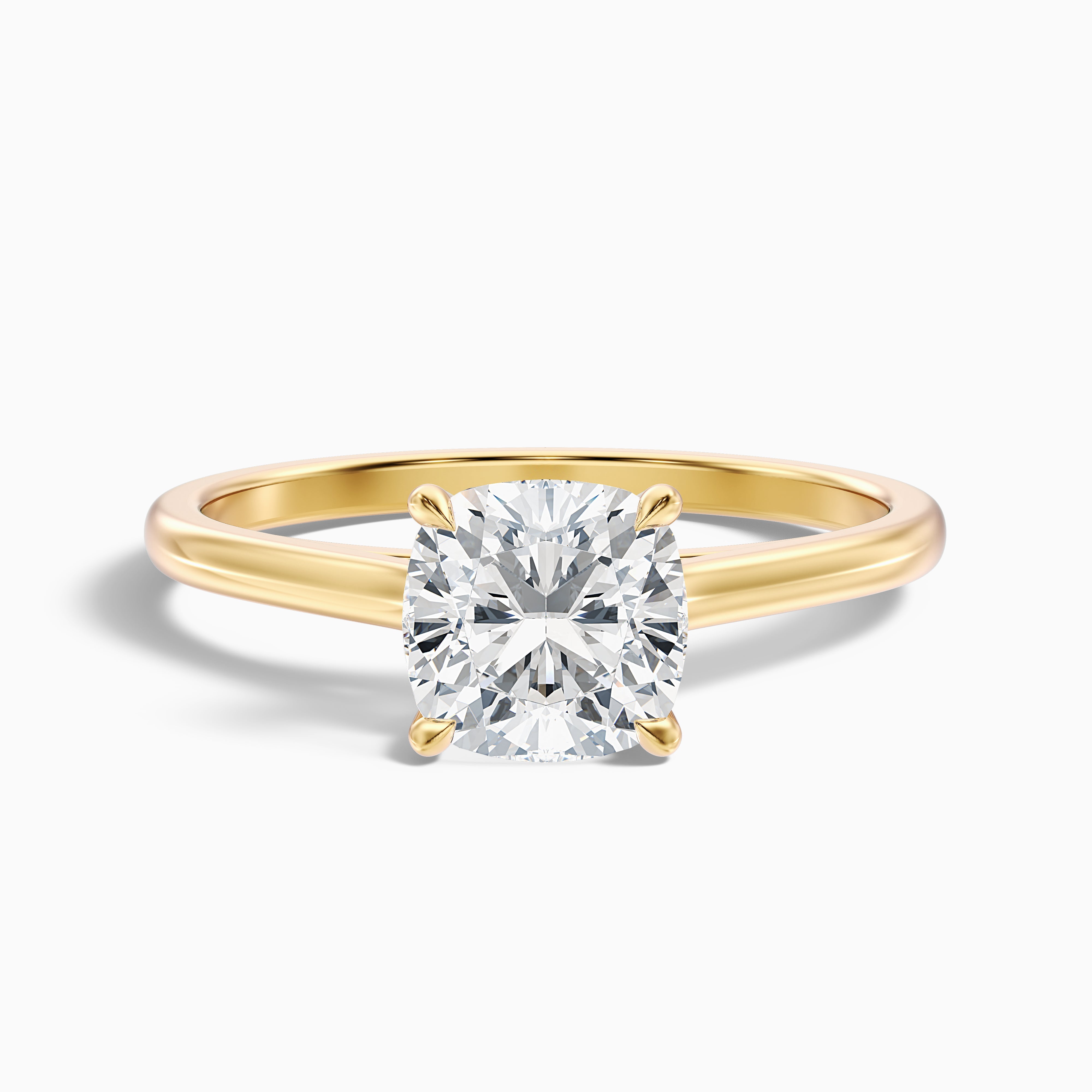 Dakota Cushion Solitaire Lab Grown Diamond Ring