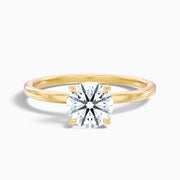 Georgia Round Solitaire Lab Grown Diamond Engagement Ring