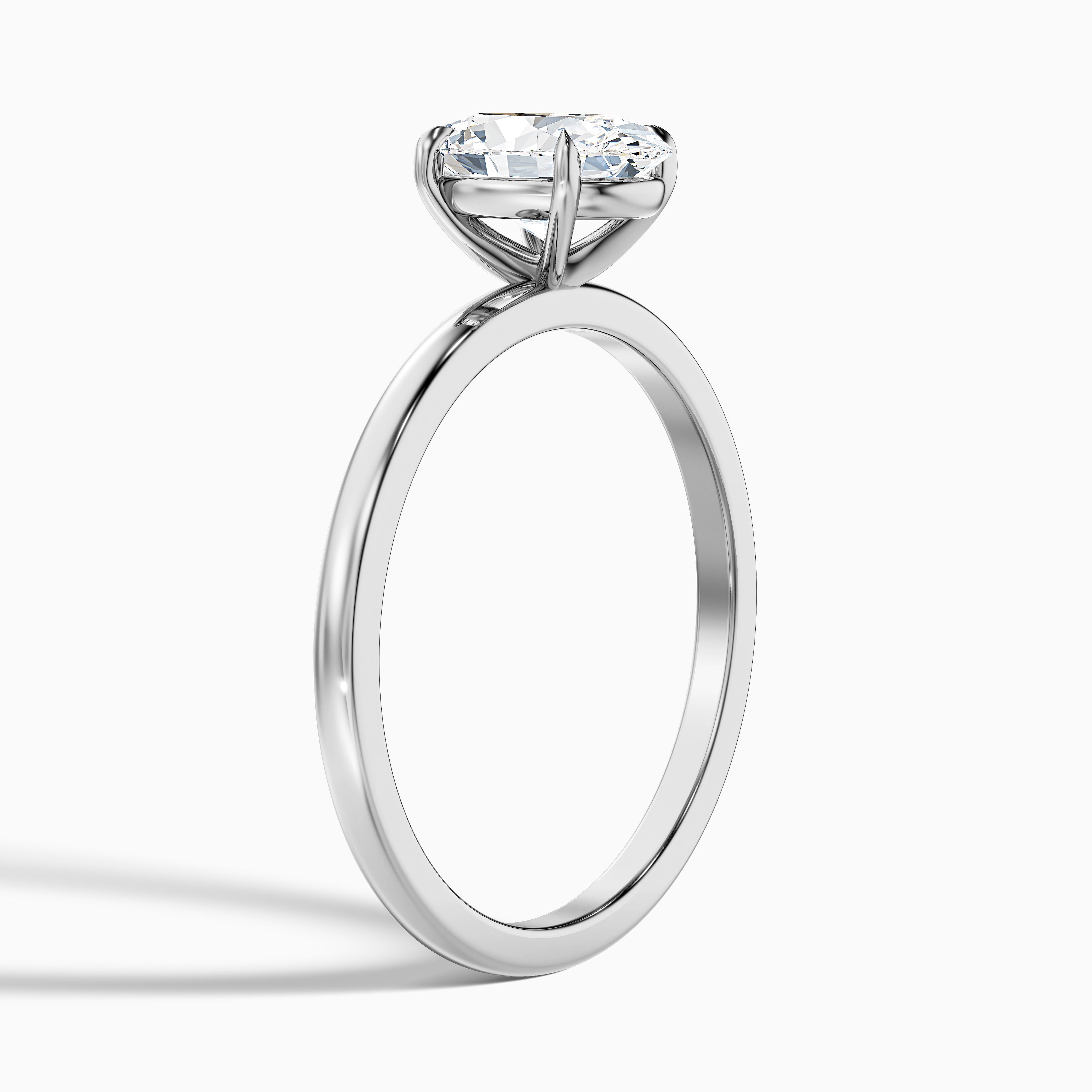 Gloriana Oval Solitaire Moissanite Ring
