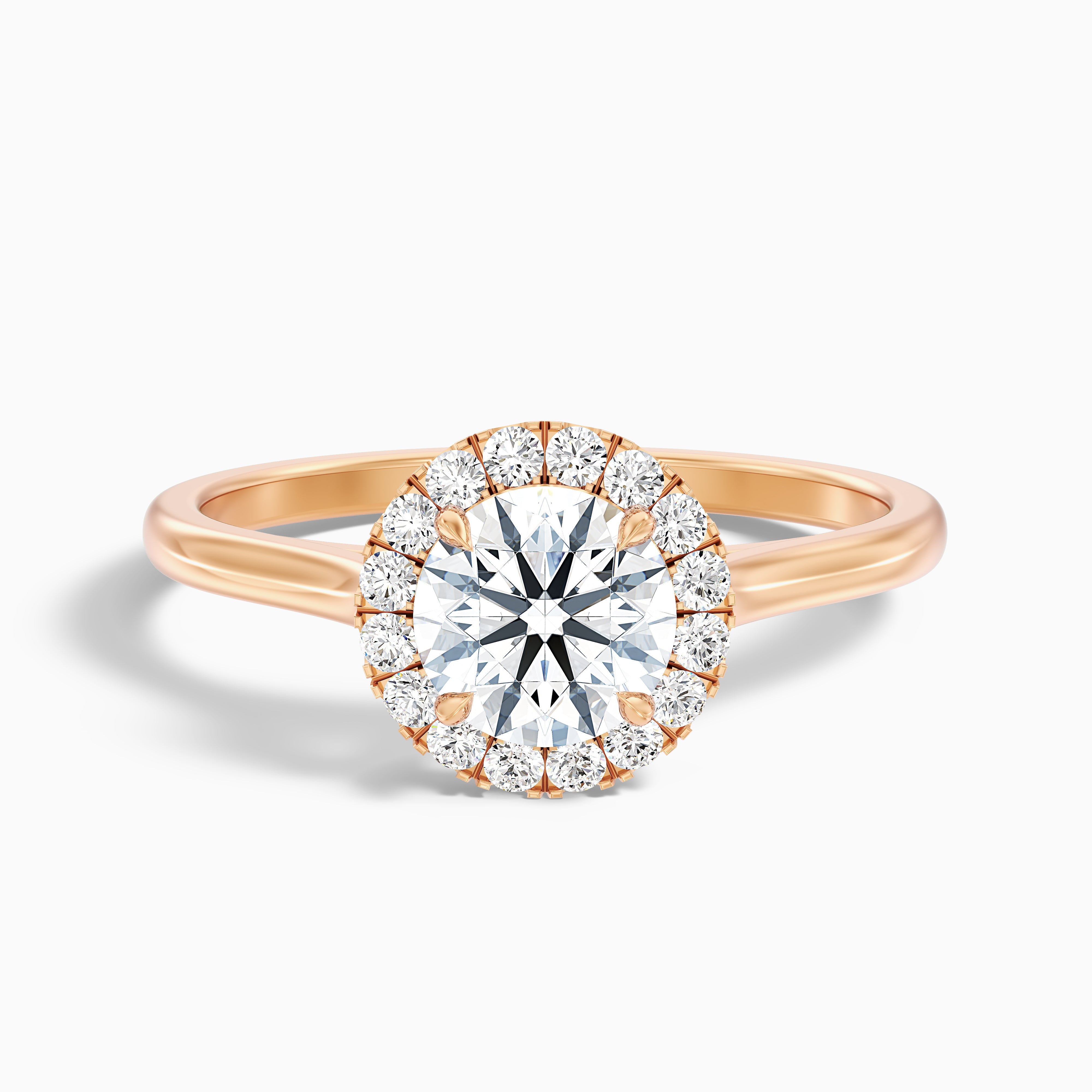 Gracelyn Round Halo Wedding Ring