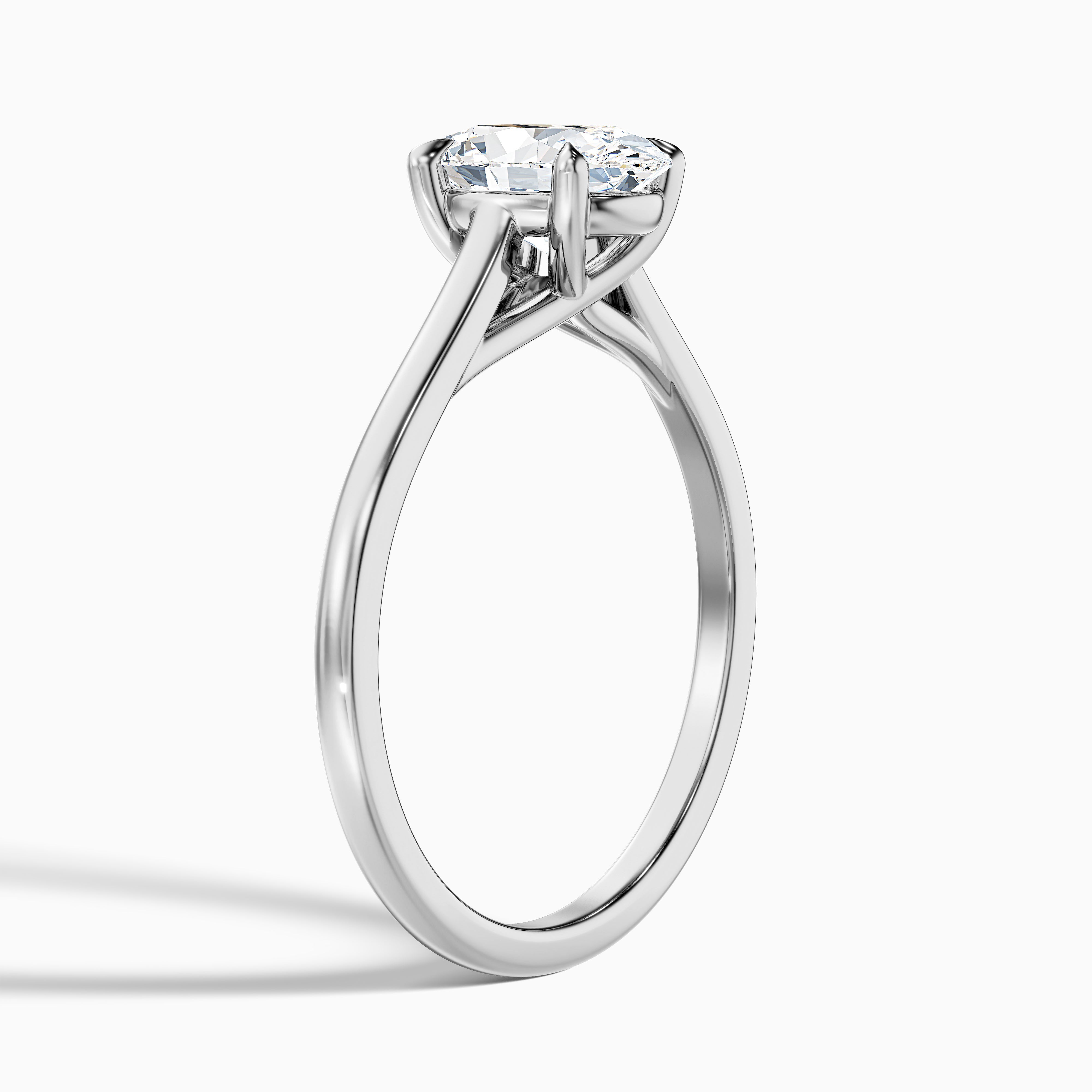 Kaitlyn Oval Solitaire Lab Grown Diamond Ring