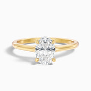 Kaitlyn Oval Solitaire Lab Grown Diamond Ring