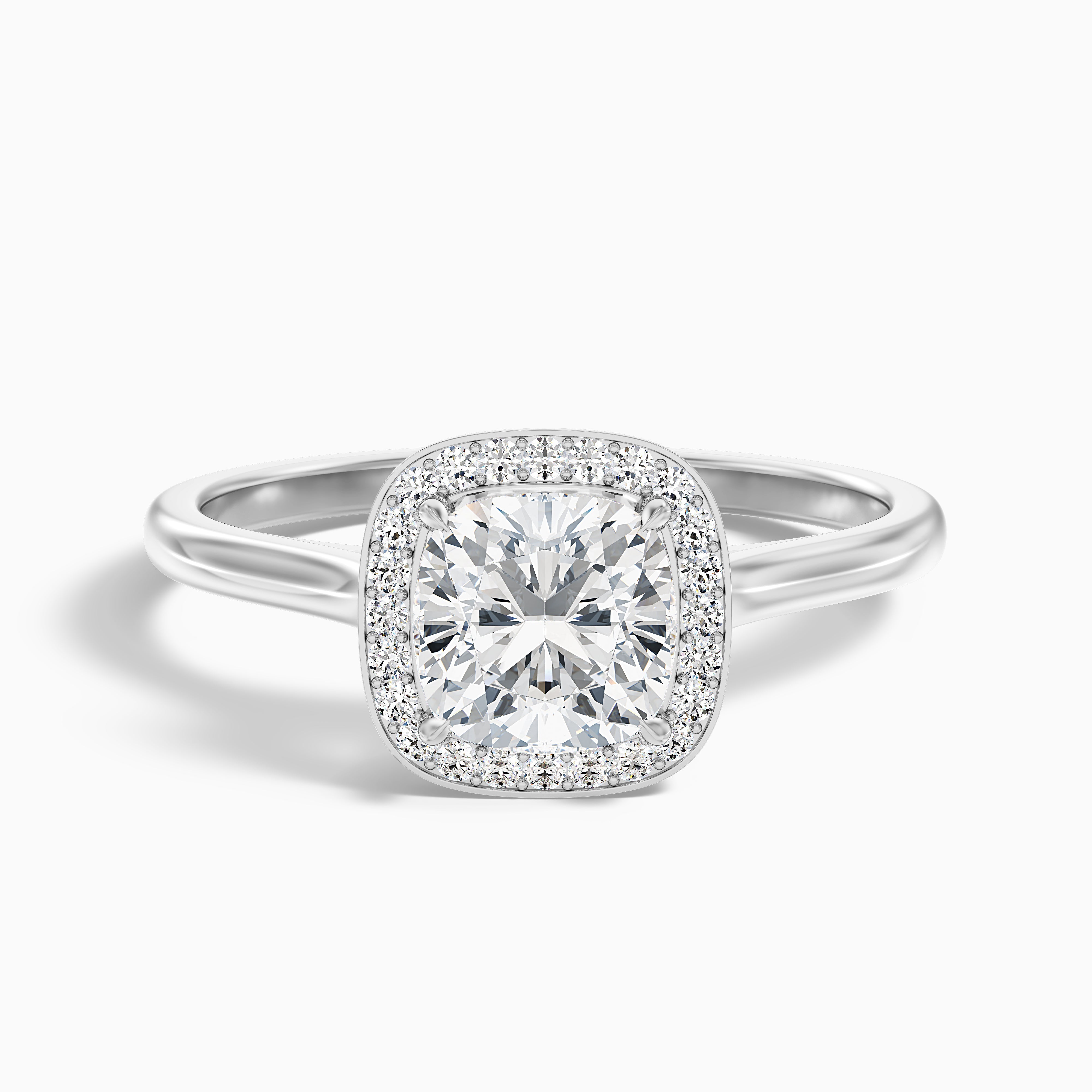 Katelyn Cushion Halo Lab Grown Diamond Ring