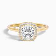 Katelyn Cushion Halo Lab Grown Diamond Ring