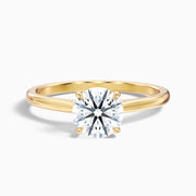 Kristina Round Solitaire Lab Grown Diamond Ring