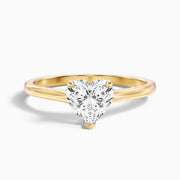 Stephanie Heart Solitaire Lab Grown Diamond Engagement Ring