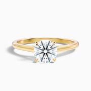 Valentina Round Cut Solitaire Lab Grown Diamond Ring