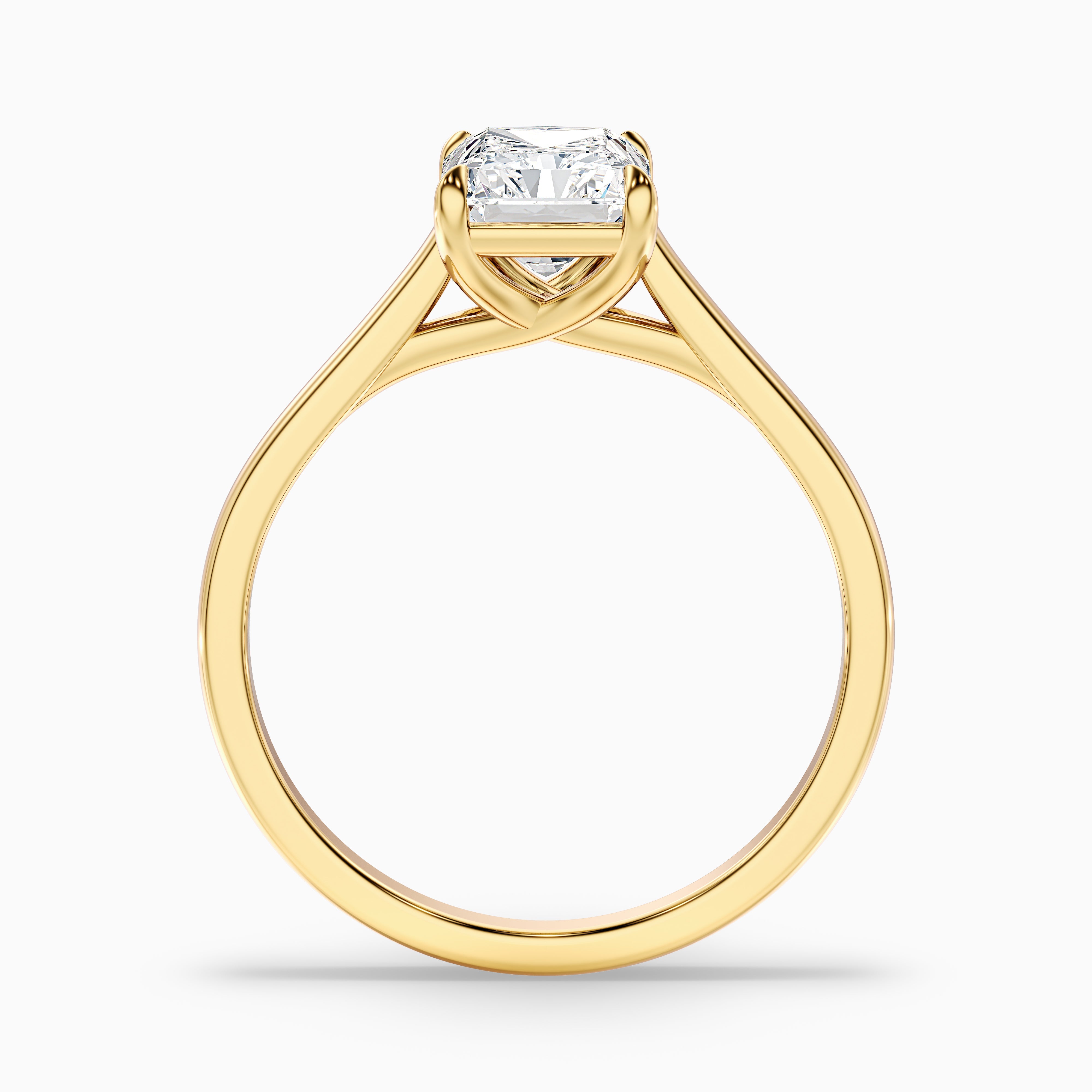 Virginia Radiant Solitaire Lab Grown Diamond Engagement Ring