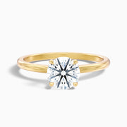 Whitney Round Solitaire Lab Grown Diamond Ring