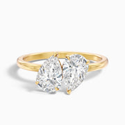 Katrina Toi Et Moi Lab Grown Diamond Ring With Pear Diamonds
