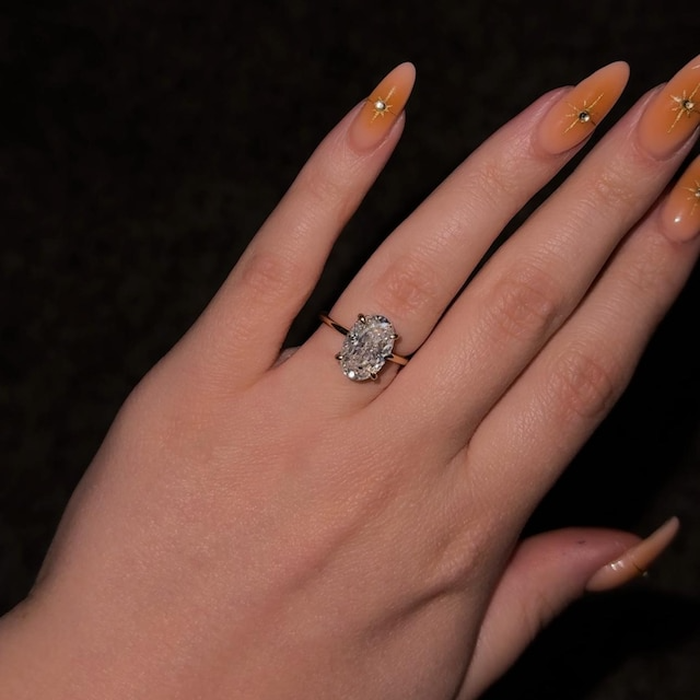 oval diamond ring review