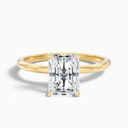Maressa Radiant Cut Solitaire Lab Grown Diamond Ring