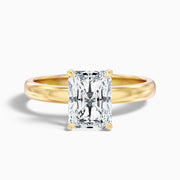 Arlette Radiant Cut Hidden Halo Lab Grown Diamond Ring