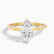 Jolissa Six Prong Marquise Cut Solitaire Lab Grown Diamond Ring