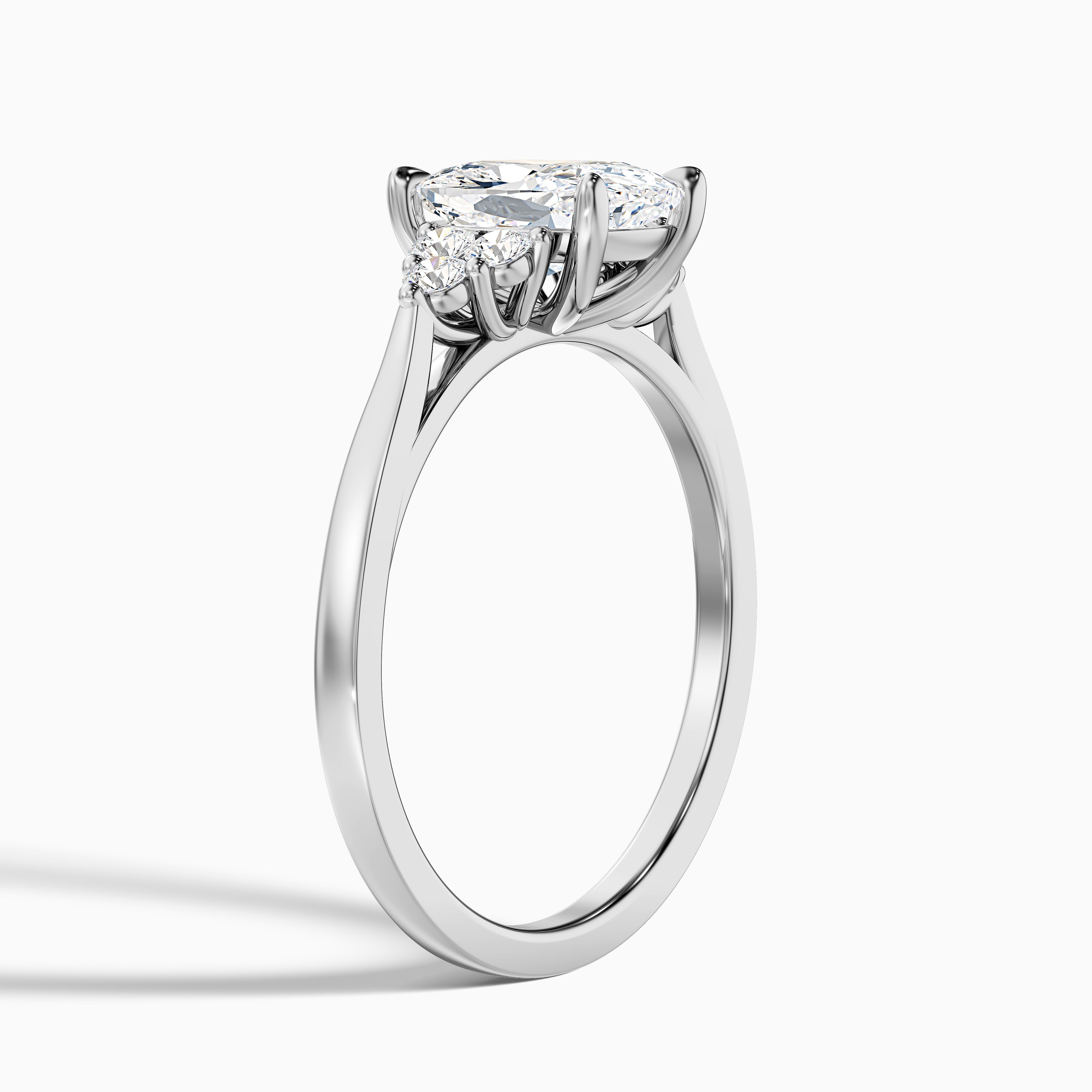 Eleanor Elongated Cushion Cut Vintage Inspired Lab Grown Diamond Ring