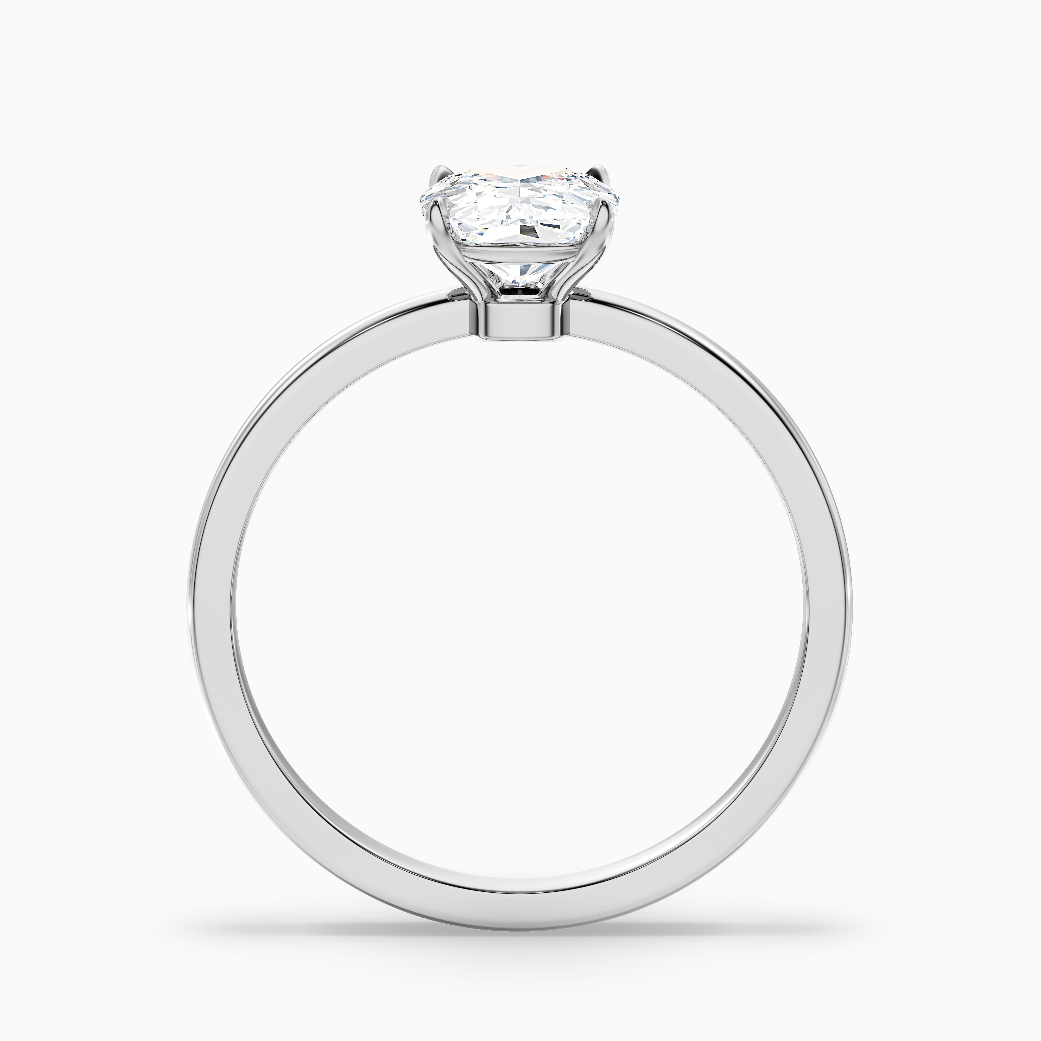 Corinna Elongated Cushion Cut Low Profile Lab Grown Diamond Ring