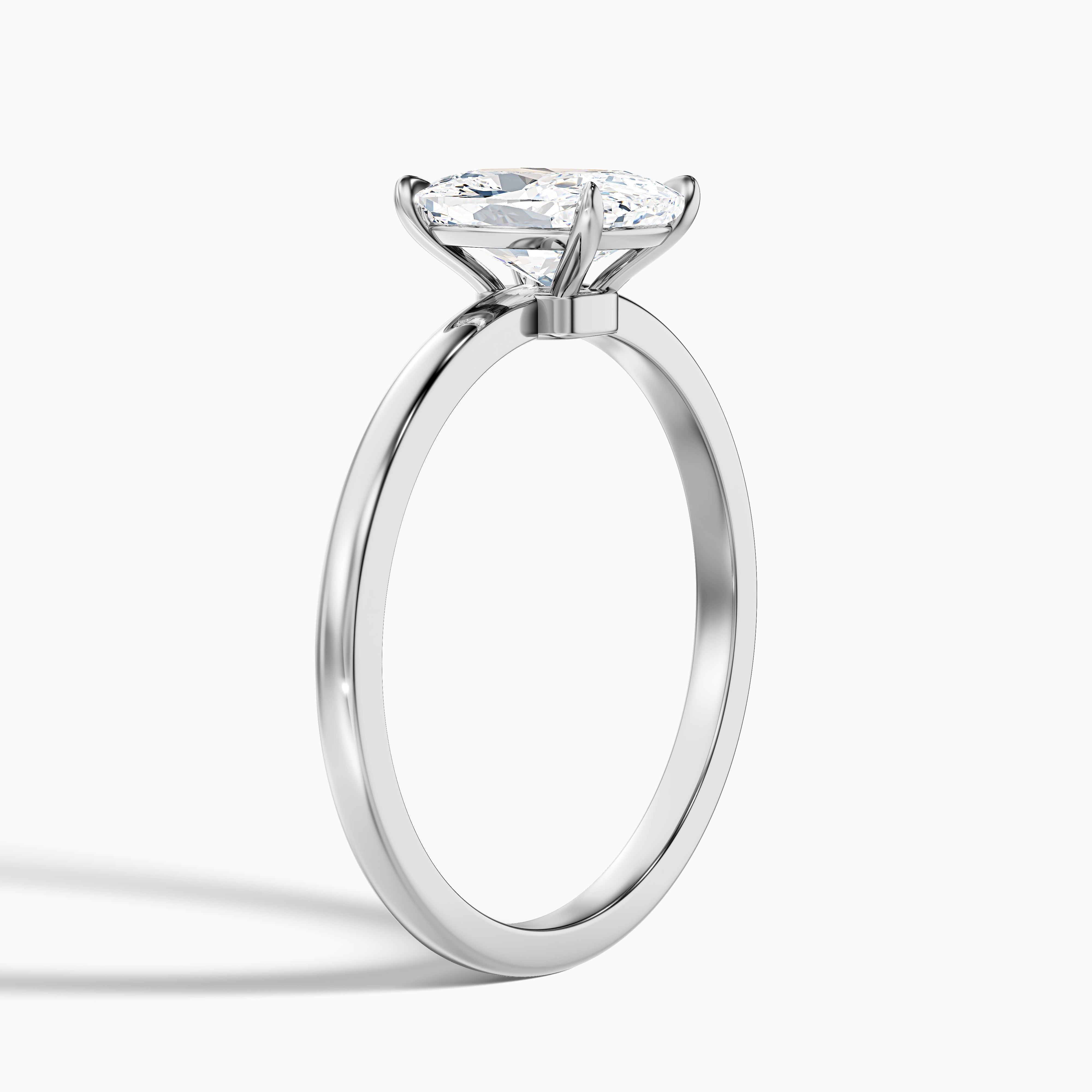 Corinna Elongated Cushion Cut Low Profile Lab Grown Diamond Ring