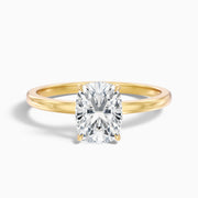 Corinna Elongated Cushion Cut Low Profile Lab Grown Diamond Ring