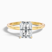 Brenley Radiant Cut Low Profile Lab Grown Diamond Ring