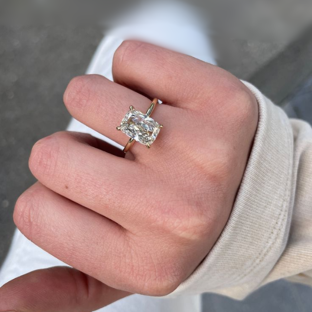 cushion diamond ring review