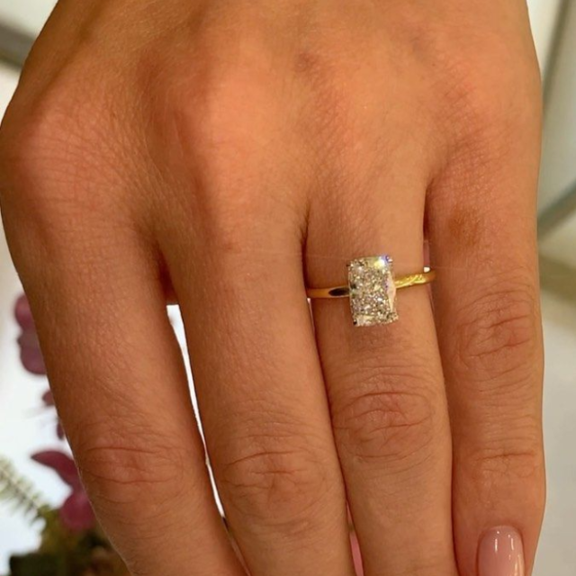 radiant diamond ring review